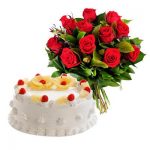 cakes and flowers