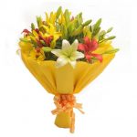 lilies bouquet